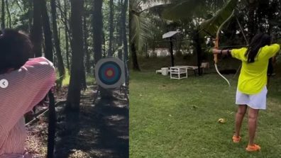 Erica Fernandes And Shilpa Shetty Show Their Impressive Archery Moves In This Viral Video!