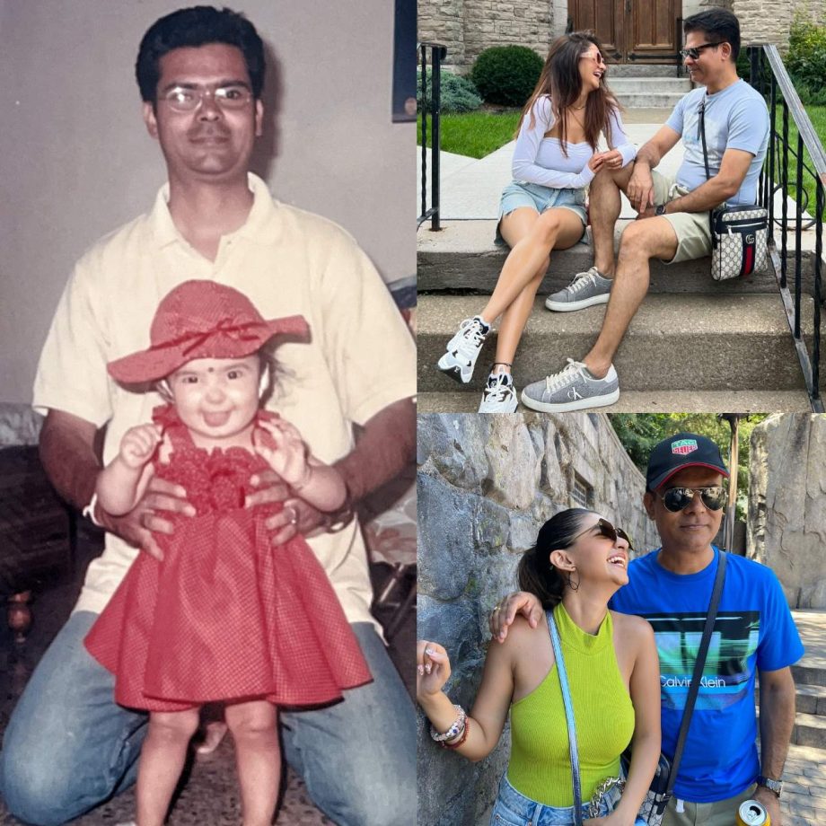 Father's Day 2024: Anushka Sen, Manushi Chhillar To Kajal Aggarwal- Celebs Wish Their Father In Special Way 900653
