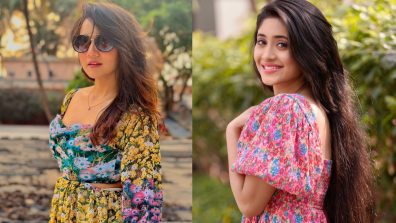 Freshen Up Your Style With Summer- Inspired Floral Dress Like Ashi Singh And Shivangi Joshi