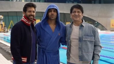 “From a Non-swimmer to Swimming with all the Swimming-Champions” Says Kartik Aaryan as he takes us through the making of Chandu Champion!