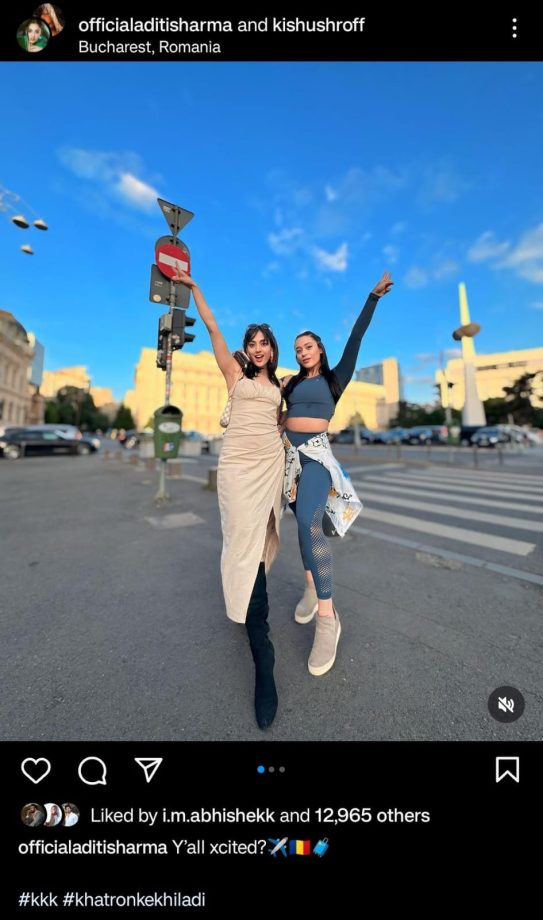From the 'Khatron Ke Khiladi 14' Diaries: Aditi Sharma shares images from Romania as she enjoys with Asim, Karan Veer, Krishna Shroff & Ashish Mehrotra 898265