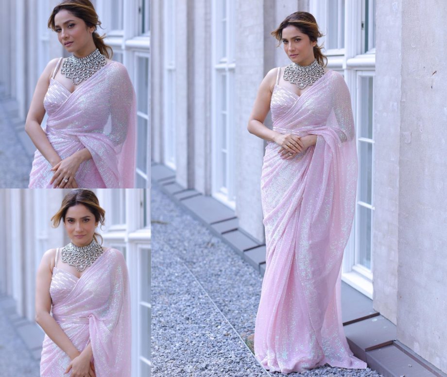 Get Inspired by Ankita Lokhande's Unique Saree Looks With Striking Blouse Designs 903916