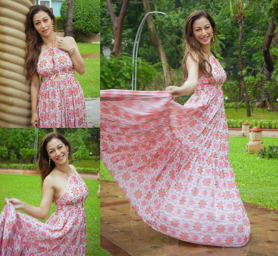Get Monsoon Ready Like Sunayana Fozdar And Tina Datta In A Floral Maxi Dress 899578