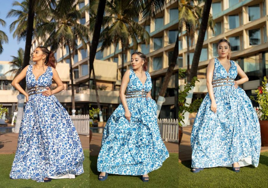 Get Monsoon Ready Like Sunayana Fozdar And Tina Datta In A Floral Maxi Dress 899580