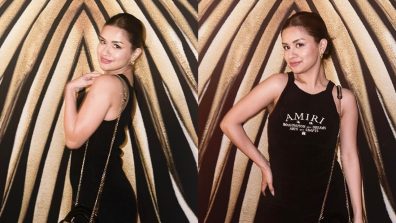 Get Ready This Party Season With Avneet Kaur In Black Bodycon Dress