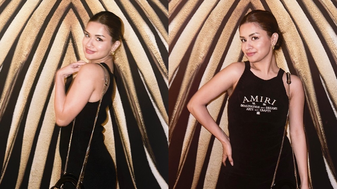 Get Ready This Party Season With Avneet Kaur In Black Bodycon Dress 899292