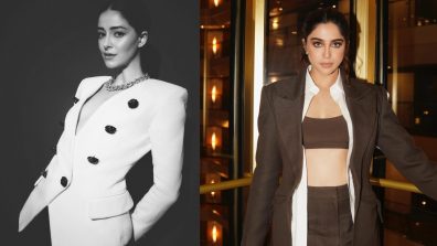 Get The Code From Ananya Panday And Sharvari Wagh To Rock Blazer Look