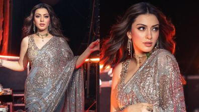 Hansika Motwani Exudes Elegance In Pastel Blue Saree With Designer Blouse, See Pics!
