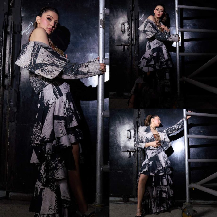 Hansika Motwani Looks Fierce In A Co-ord Set With Designer Bralette, Checkout Photos 899850
