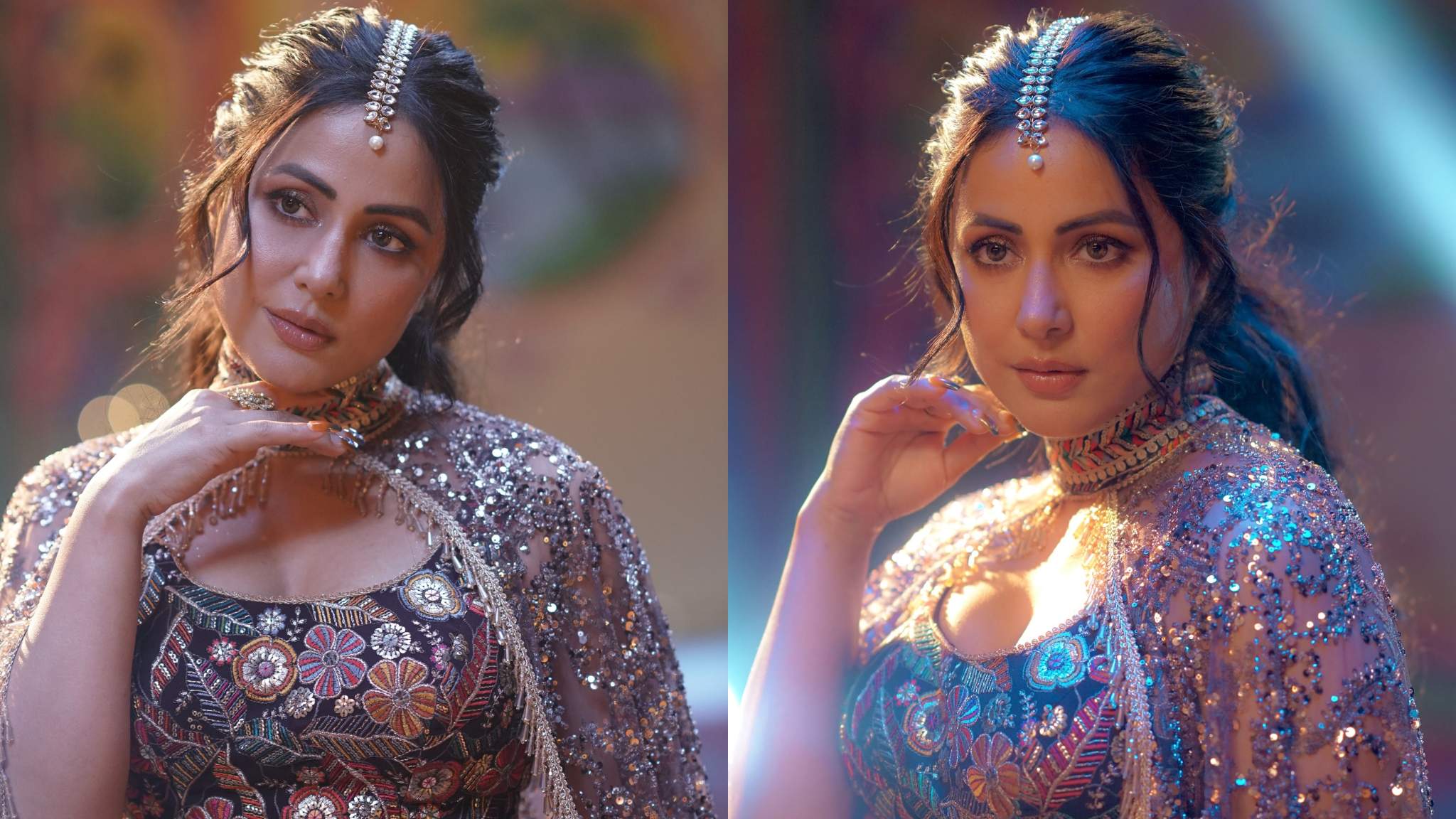 Hina Khan Looks Gorgeous In Ethnic Outfit With Sparkling Makeup, Checkout Photos!