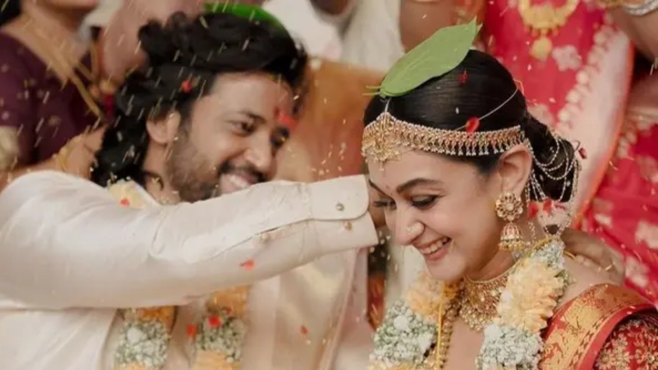 HL- Actor Arjun Sarja's daughter Aishwarya gets married to Umapathy Ramaiah 899709