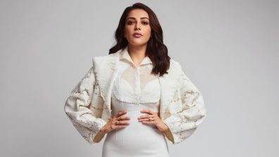 “I literally prioritize my family, number one, and my work, number two.”…Kajal Aggarwal Is Back On The  Big Screen