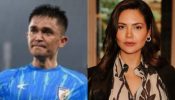 Indian Football G.O.A.T Sunil Chhetri plays his last match; Esha Gupta pays her respect 898847