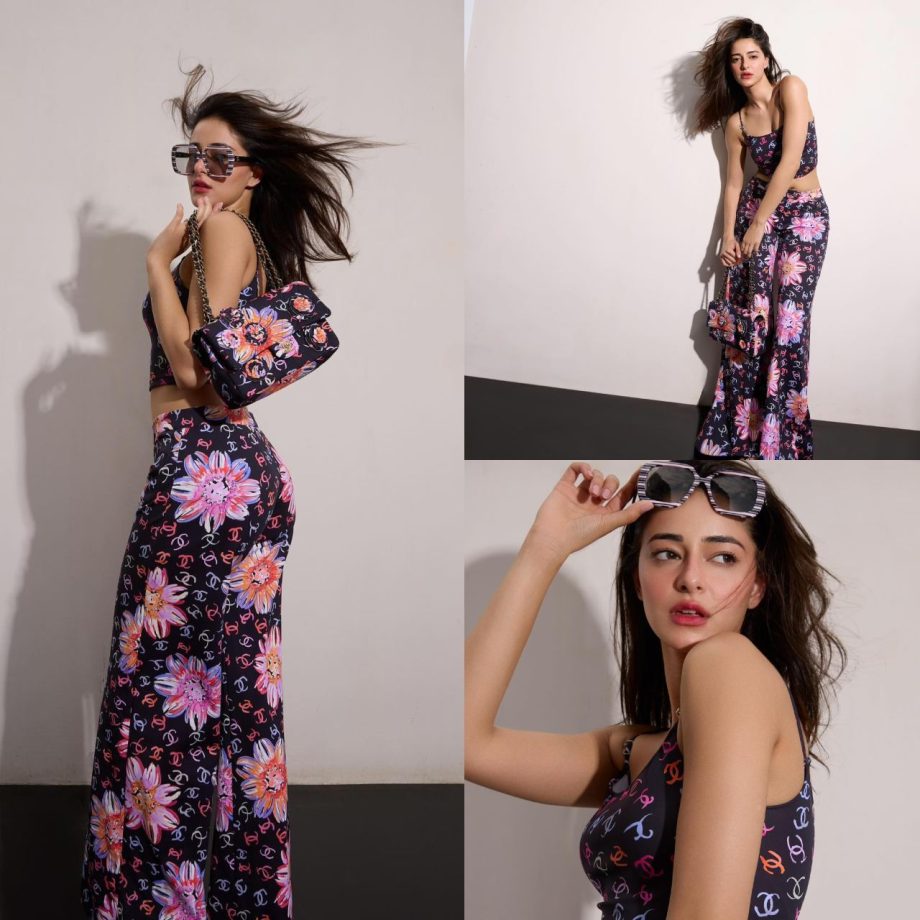 Instagram Style Icon: Ananya Panday Rocks In One-Shoulder Golden Mini Dress And Black Co-ord Set Simultaneously 899671