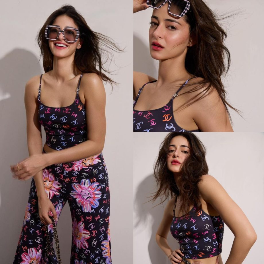 Instagram Style Icon: Ananya Panday Rocks In One-Shoulder Golden Mini Dress And Black Co-ord Set Simultaneously 899672