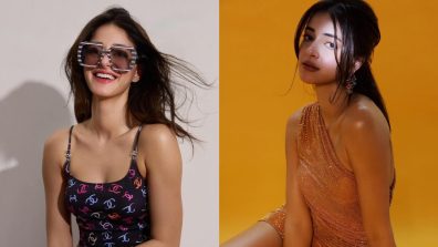 Instagram Style Icon: Ananya Panday Rocks In One-Shoulder Golden Mini Dress And Black Co-ord Set Simultaneously