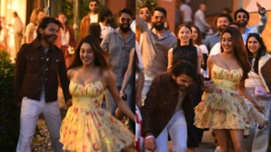 Janhvi Kapoor includes candid images with rumored beau, Shikhar Pahariya from the Anant Ambani-Radhika Merchant cruise bash stating it to be the ‘best weekend’