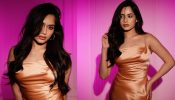 Jannat Zubair Looks Stunning In A Satin Dress With A Diamond Necklace, See Pics!
