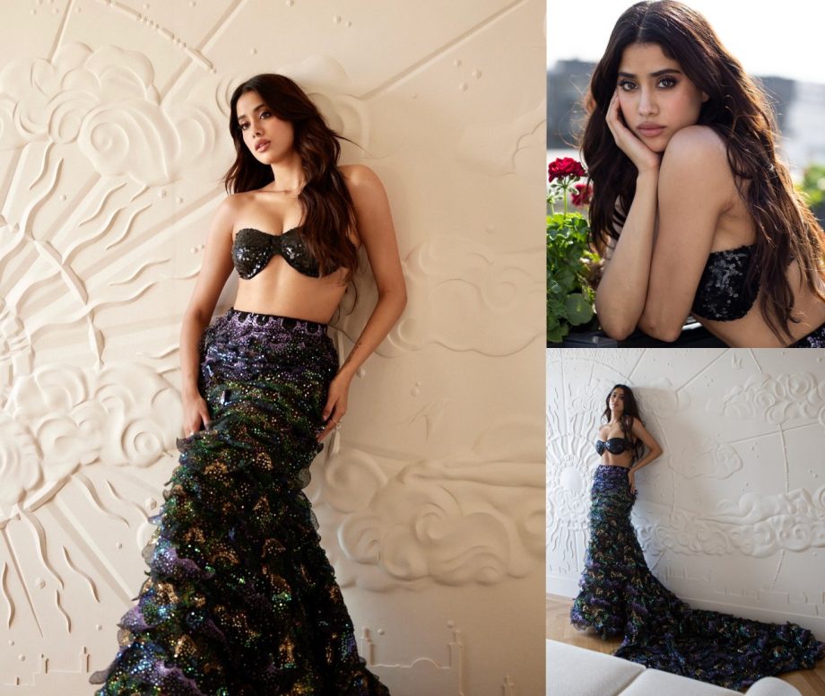 Jannat Zubair Reacts As Janhvi Kapoor Turns Mermaid In A Stunning Shimmery Two-piece Outfit 902851