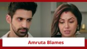 Kaise Mujhe Tum Mil Gaye Serial Twist: Amruta blames Virat for her situation; Virat shares his problem with Amruta