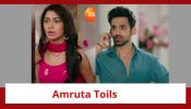 Kaise Mujhe Tum Mil Gaye Spoiler: Amruta toils hard; Virat gets into a dilemma