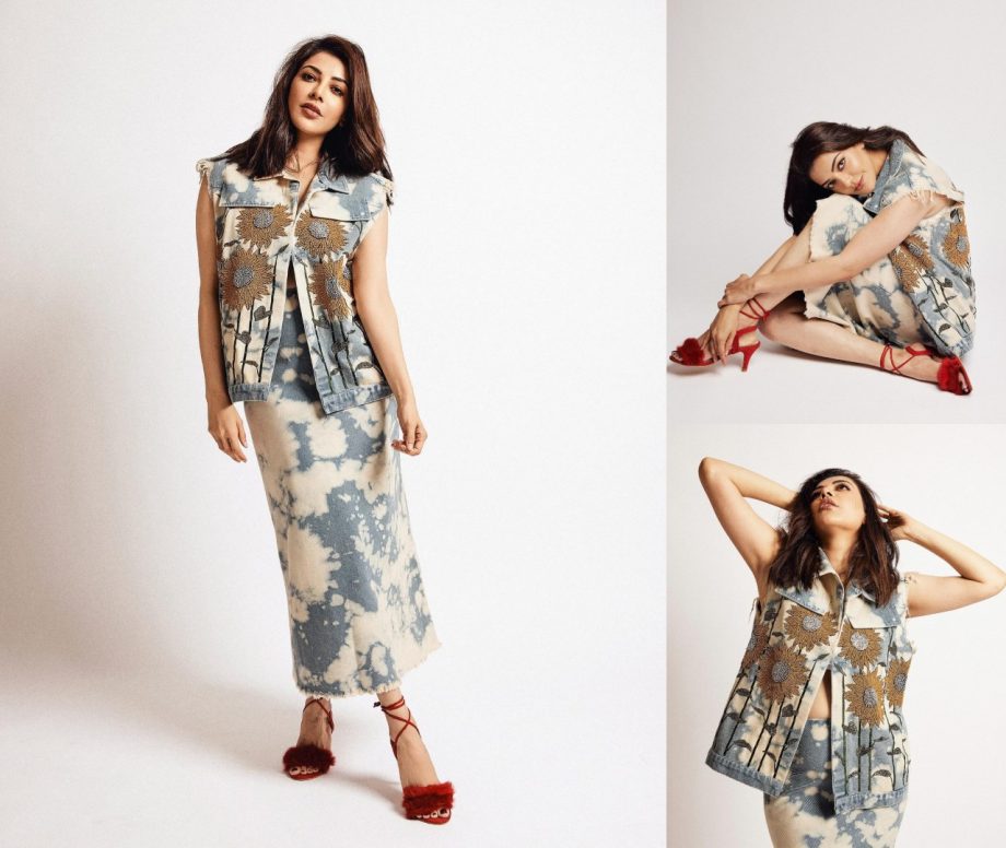 Kajal Aggarwal Looks Breathtaking In Stunning Denim Co-ord Set, See Pics! 898014
