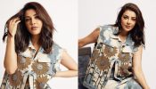 Kajal Aggarwal Looks Breathtaking In Stunning Denim Co-ord Set, See Pics!