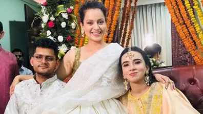 Kangana Ranaut says ‘le bhai tera bhi ho gaya kaam’ to brother Varun Ranaut; here’s why