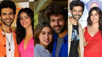 Kartik Aaryan talks about being linked with Sara, Ananya & Janhvi over the years