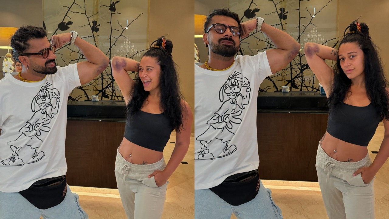 Khatron Ke Khiladi 14: Aashish Mehrotra Flaunts Bruises With Krishna Shroff Like Champions 900626