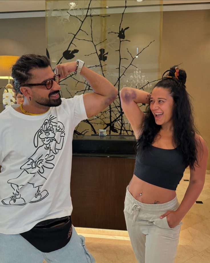 Khatron Ke Khiladi 14: Aashish Mehrotra Flaunts Bruises With Krishna Shroff Like Champions 900624