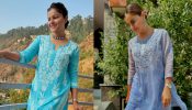 Embrace Your Ethnic Look With Rubina Dilaik’s Chikankari Outfit