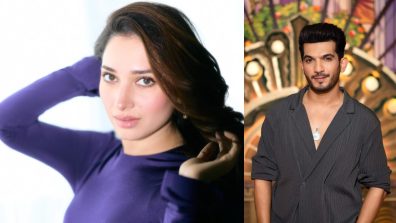Laughter Chefs Fame Arjun Bijlani Goes Spellbound By Tamannaah Bhatia’s Glow In Purple Backless Gown