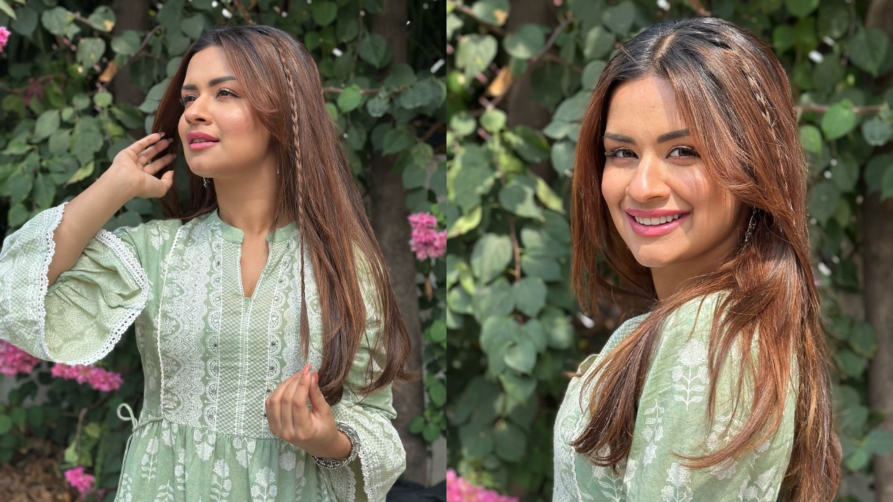 Luv Ki Arrange Marriage: Avneet Kaur Shines In Sunny Weather, Looks Gorgeous In Green Anarkali 901525