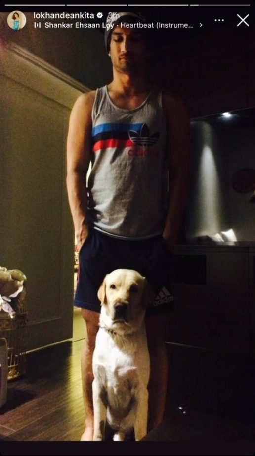 Major Missing: Ankita Lokhande Shares Sushant Singh Rajput's Pic With Pet Dog On His 4th Death Anniversary 900123