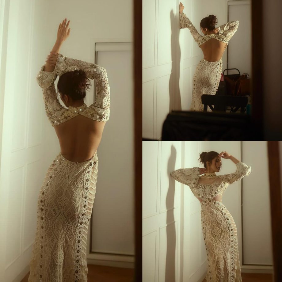 Malavika Mohanan Makes Jaw Drop In Ivory Backless Dress, Check Now! 899405