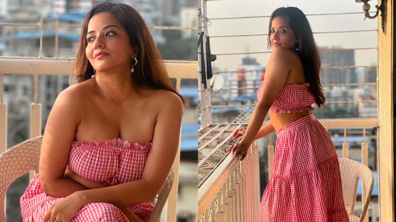 Monalisa Looks Absolutely Stunning In A Checkered Co-ord Set, See Pics! 902352