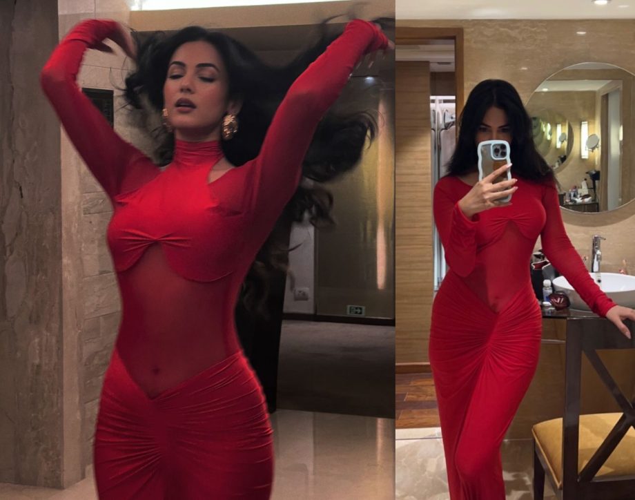 Mouni Roy, Sonal Chauhan Or Sonam Bajwa: Whose Sultry Bodycon Gown Is Raising Heat? 903830
