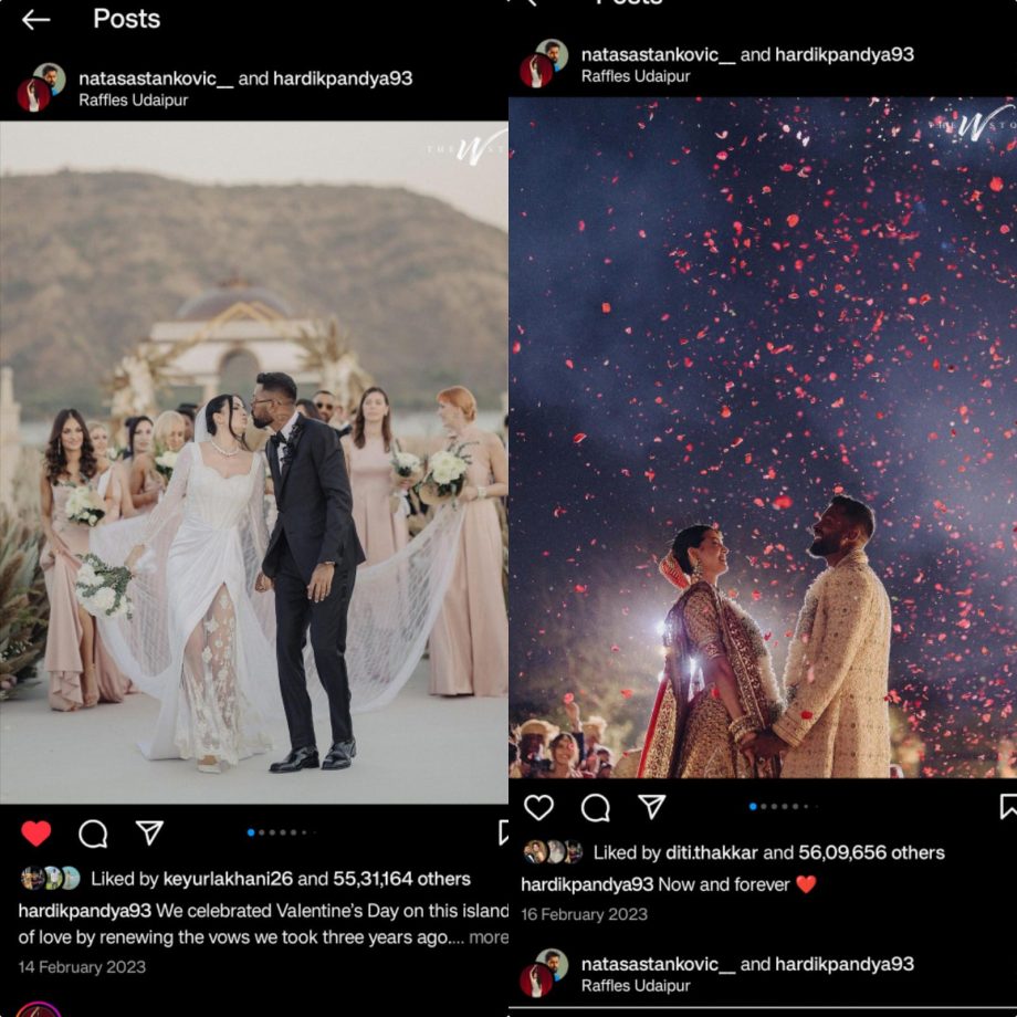 Natasa Stankovic restores all wedding images with Hardik Pandya; all is well now? 898116