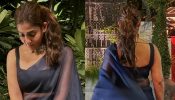 Nayanthara Looks Sexy In Blue Sleeveless Design Blouse And Saree, Checkout Photos
