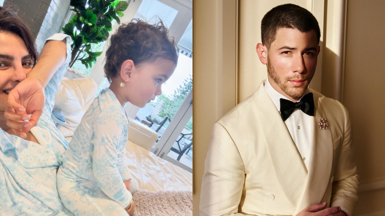 Nick Jonas's Sweetest Reaction On Priyanka Chopra & Daughter Malti Marie's Twinning Moment! 898208