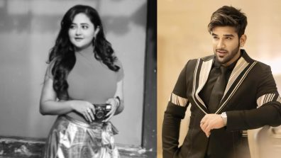 Paras Chhabraa Awestruck As Rashami Desai Flaunts Her Casual Look In Red Top And Slit Skirt