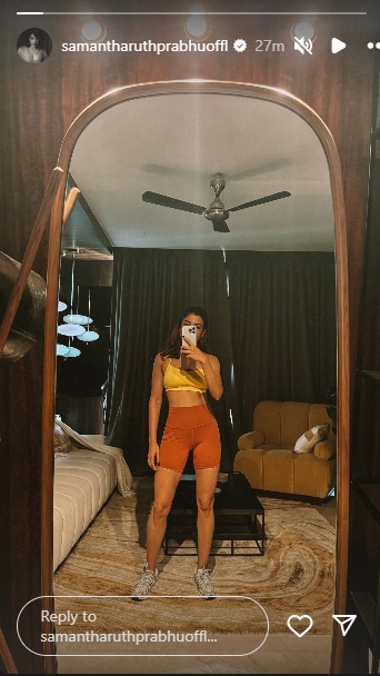 [Photo] Samantha Ruth Prabhu Turns Mirror Selfie Queen, Flaunts Toned Physique! 900534