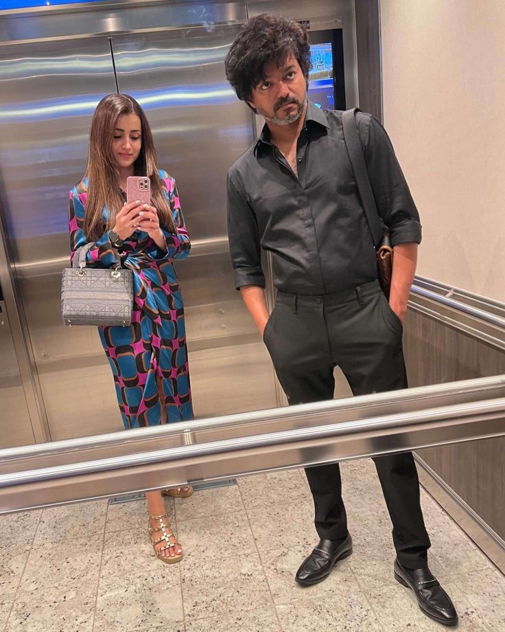 [Photo] Trisha Krishnan's Heartfelt Belated Birthday Wish To Thalapathy Vijay On Instagram Post 902325