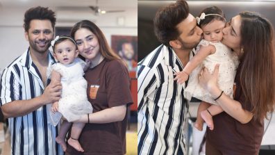 [Photos] Disha Parmar And Rahul Vaidya Celebrate Daughter Navya’s 9-Month Milestone With Heartfelt Moments
