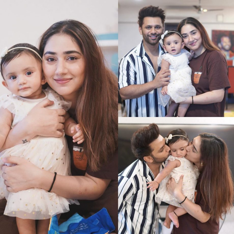 [Photos] Disha Parmar And Rahul Vaidya Celebrate Daughter Navya’s 9-Month Milestone With Heartfelt Moments 901717