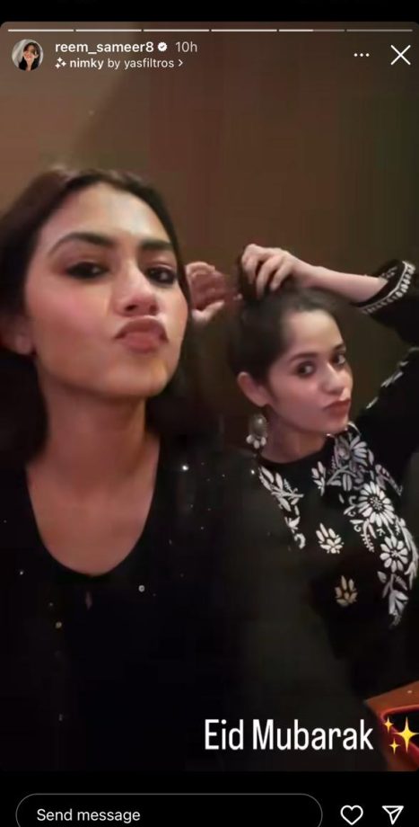 [Photos] Social Media Influencers Jannat Zubair, Faisal Shaikh, Reem Shaikh And Others Celebrate Eid 901144