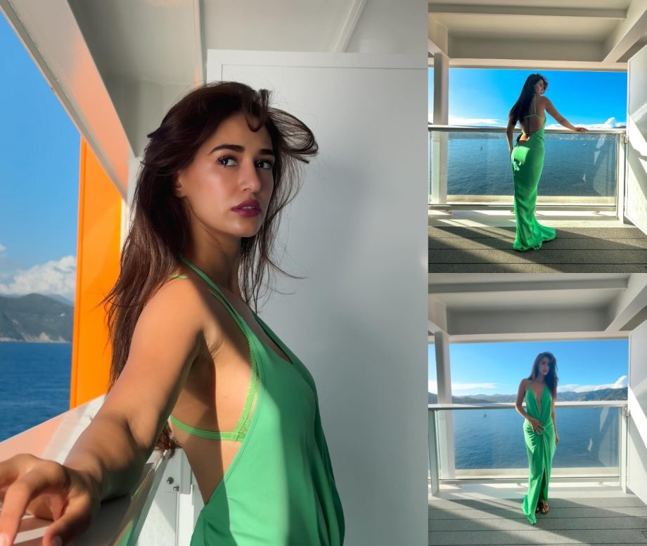 [Pics] Disha Patani Looks Gorgeous In Backless Gown, Mouni Roy Calls Her, 'Belle Of The Ball' 898393