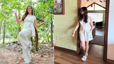 [Pics] Stay Stylish This Monsoon With Rubina Dilaik’s Trendy Co-ord Sets