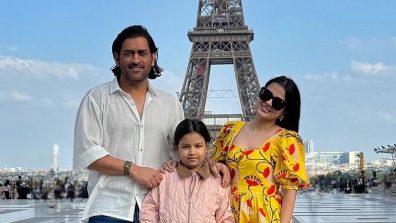 Pics: Ziva Singh Dhoni shares her Paris diaries with father MS Dhoni & mother, Sakshi Dhoni